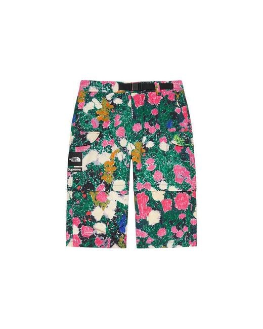 Supreme Green Ss22 Week 16 X The North Face Rekking Zip-Off Belted Pant for men