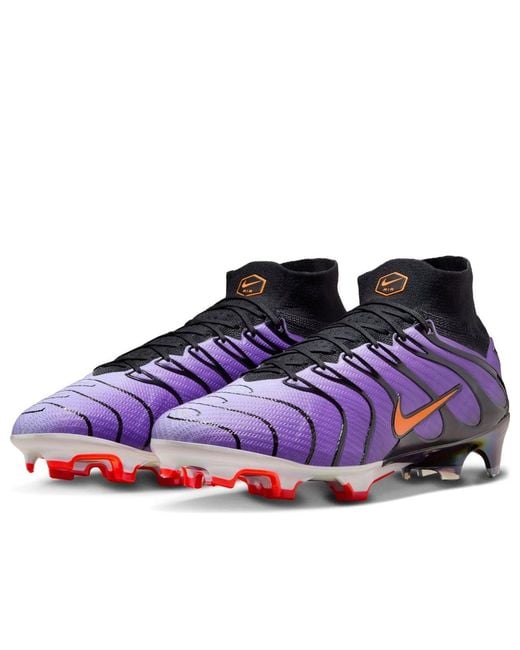 Nike Purple Air Mercurial Superfly Tn Fg 'Voltage' for men