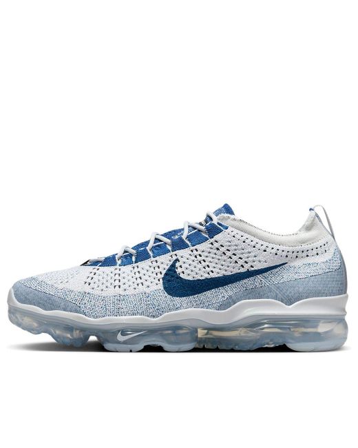 Nike Blue Air Vapormax 2023 Flyknit 'Pure Platinum Glacier' Dv1678-009 for men