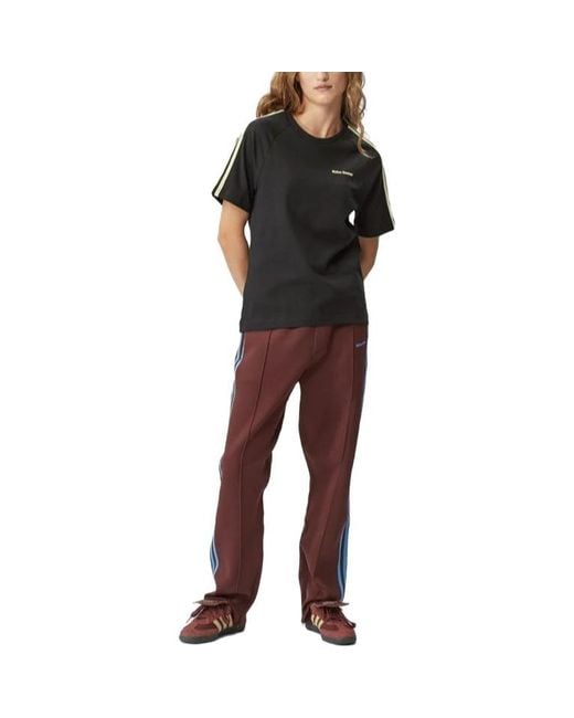 Adidas Brown X Wales Bonner Knit Track Pant 'Mystery' for men