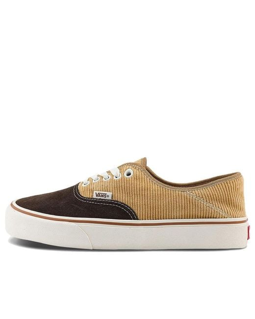 Vans Brown Authentic Vr3 Sf