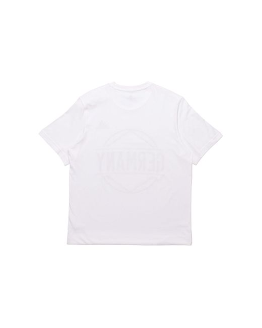 Adidas White Germany Printing Soccer/Football Sports for men