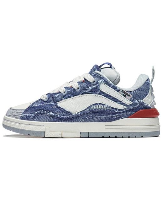Li-ning Blue (Wmns) Superwave Golden 'Denim'