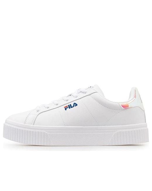 Fila White (Wmns) Fila Court Deluxe