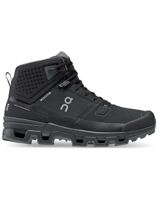 On Shoes Black Cloudrock 2 Waterproof for men