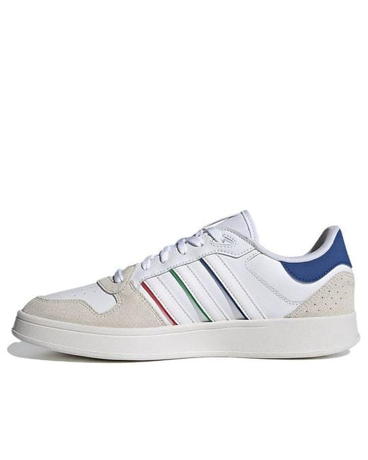 Adidas White Breaknet Plus for men