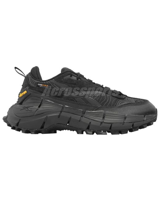 Reebok Black Zig Kinetica 2.5 Edge Pure' for men