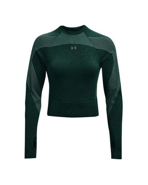 Under Armour Green (Wmns) Causual Training Short Sports Long Sleeve T-Shirts