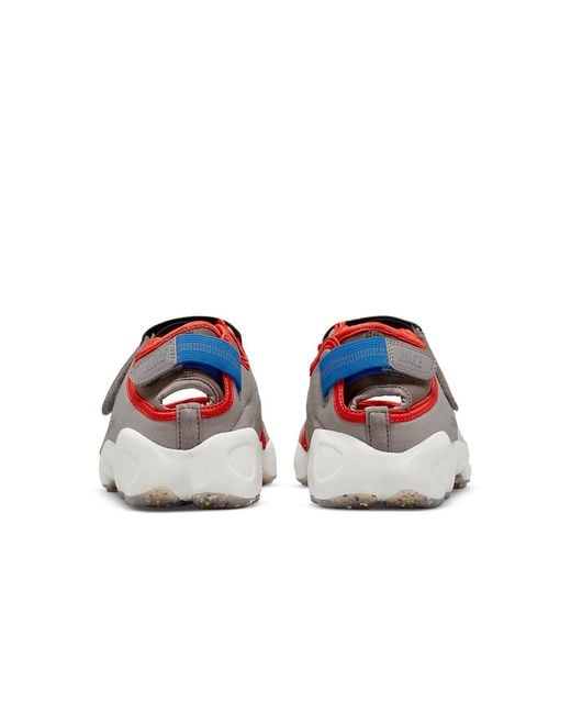 Nike Red Air Rift 'enigma Stone Metallic Silver'