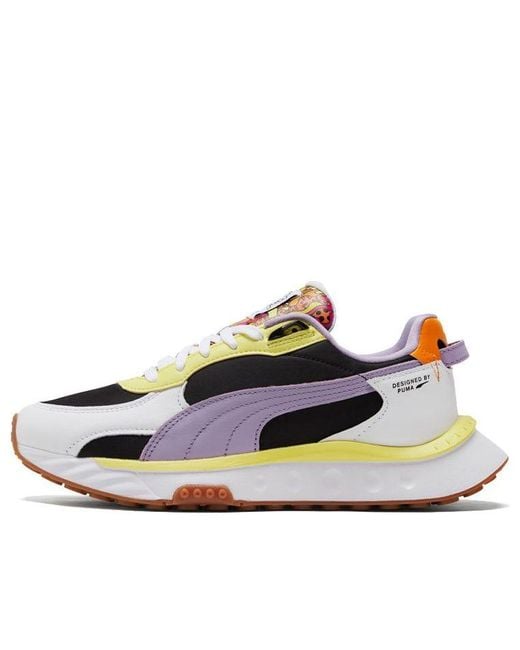 PUMA Blue Romero Britto X Wild Rider Limelight Gum' for men