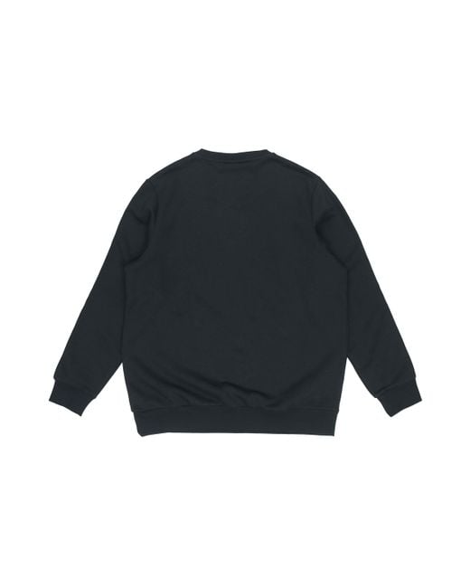 Adidas Blue 3S Fl Swt Stripe Sports Round Neck Pullover for men