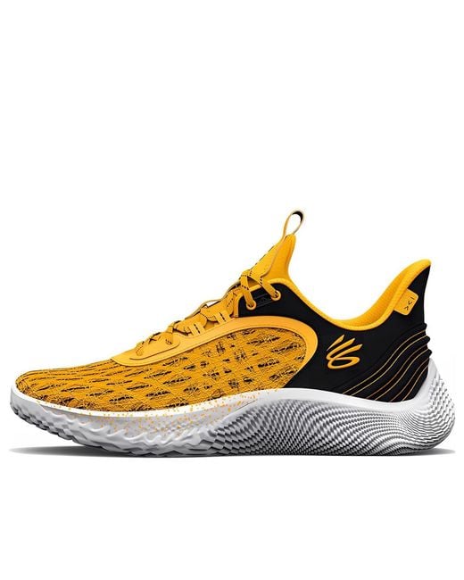 Under Armour Yellow Curry 9 Team 'Steeltown' for men