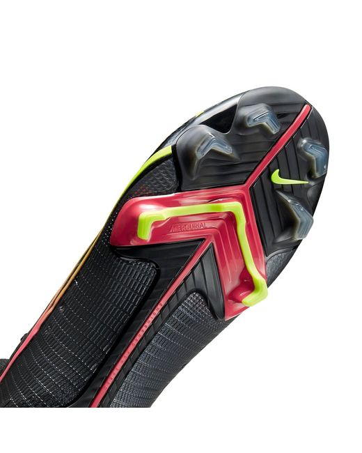 Nike Black Mercurial Superfly 8 Elite Fg Cyber' for men