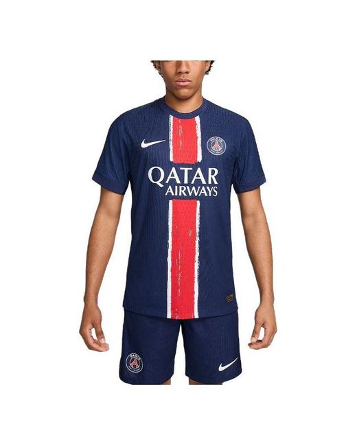 Nike Blue Paris Saint-Germain 24/25 Match Home Jersey for men