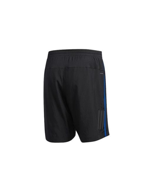 Adidas Black Minimalistic Solid Color Training Sports Shorts for men