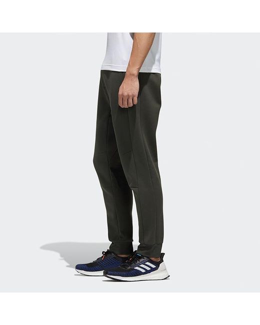 Adidas Black Peach Casual Splicing Long Pants for men
