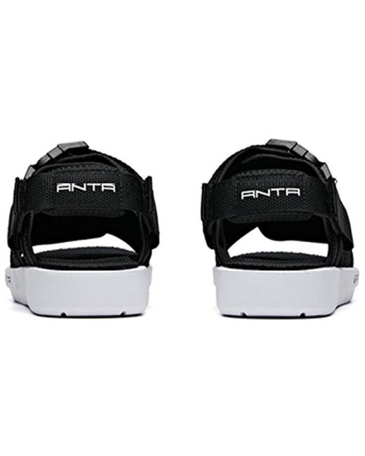 Anta Black (Wmns) Life Series Sandals