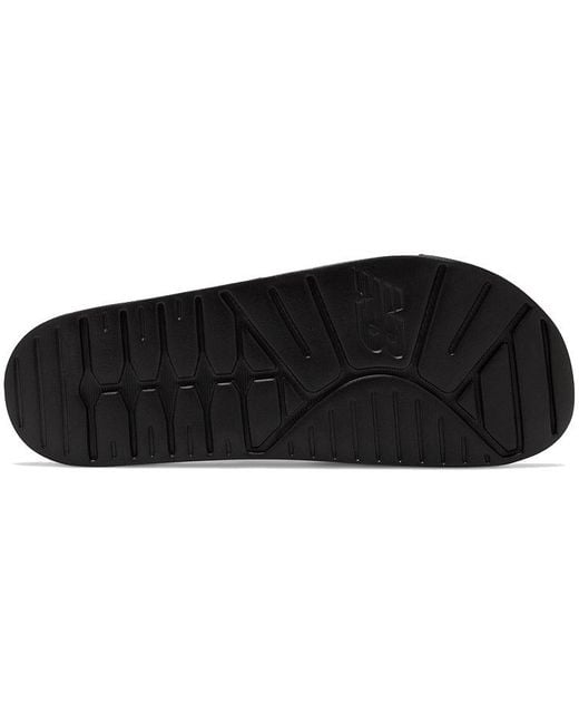 New Balance Black 200 Slides for men