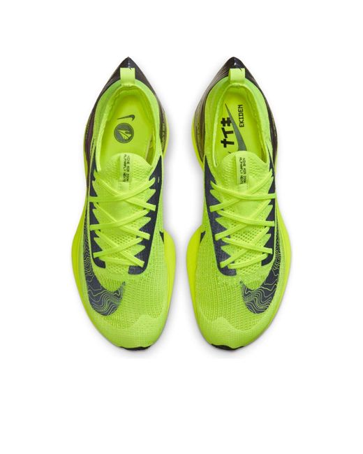 Nike Yellow Air Zoom Alphafly Next% for men