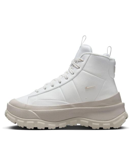 Nike Gray Blazer Roam Mid Winterized Shoes