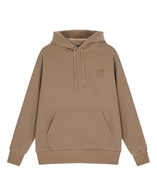 New Balance Brown Lunar New Year Hoodie 'Khaki' for men