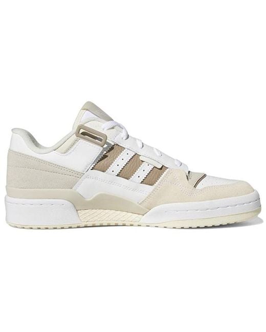 Adidas White Originals Forum Exhibit Low for men