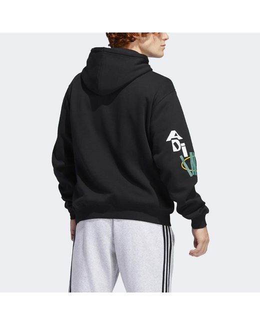 Adidas Black Originals Streetball Hood Casual Sports for men