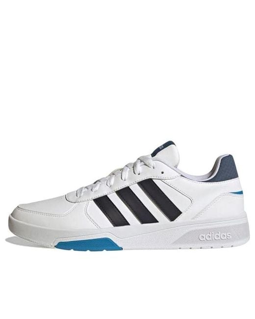 Adidas Blue Courtbeat Court Lifestyle Shoes Legend Ink' for men