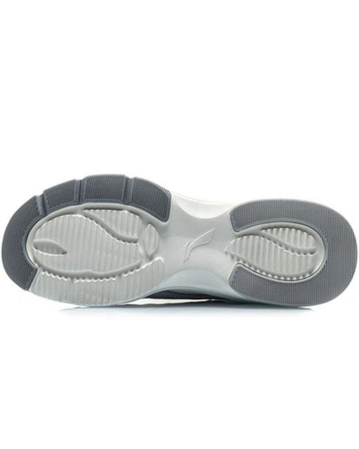 Li-ning Gray Retro Dad Shoe for men