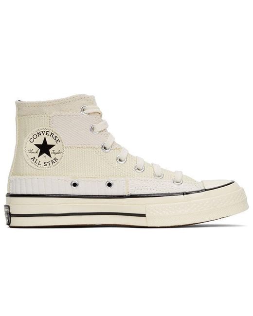 Converse White Chuck 70 Hi 'Mono Patchwork for men