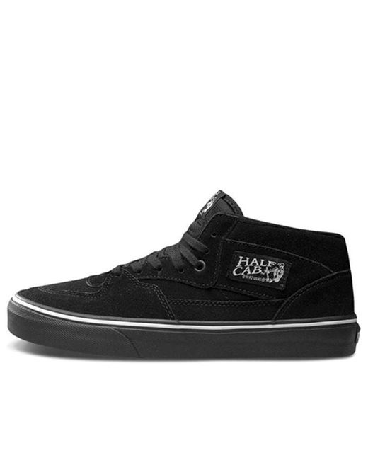 Vans Black Sk8-Mid Casual Skateboarding Shoes for men