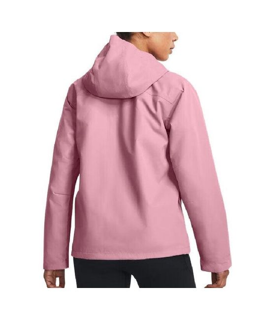 Under Armour Pink (Wmns) Under Armor Autumn Three-In-One Woven Hooded Jacket