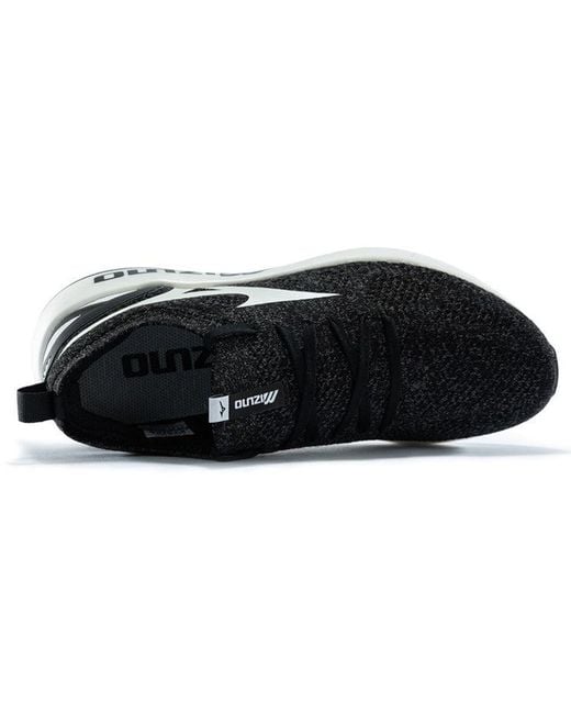 Mizuno Black Pi Knit Low-Top for men