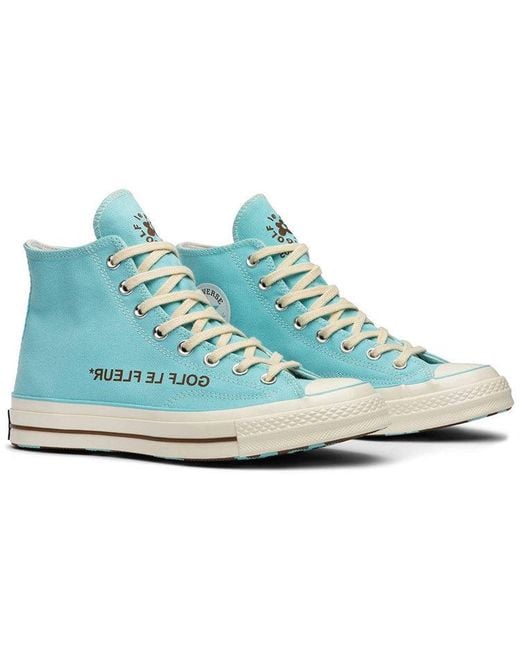 Converse Blue Golf Le Fleur X Chuck 70 High 'Gulf Stream' for men
