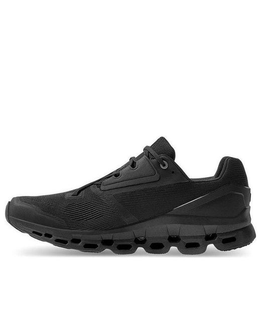 On Shoes Black Cloudstratus for men