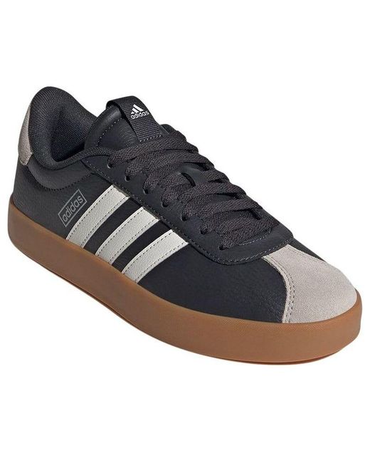 Adidas Blue Vl Court 3.0 'Carbon' for men