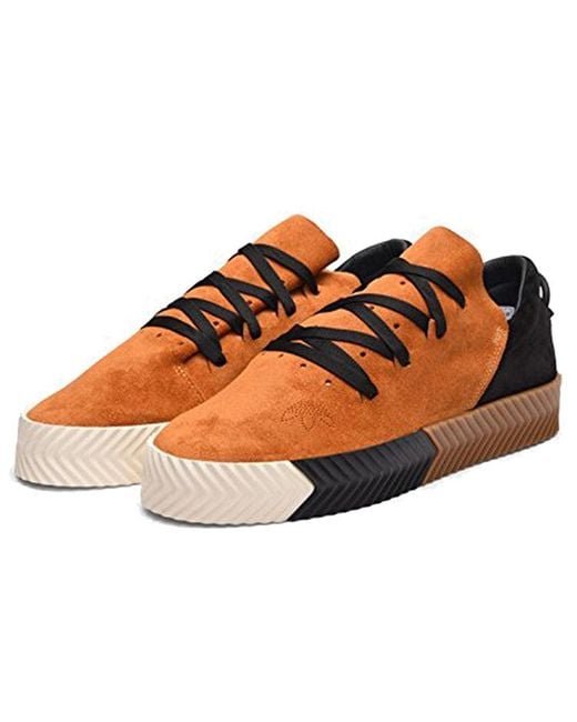 Adidas Brown Alexander Wang X Aw Skate 'Sand' for men