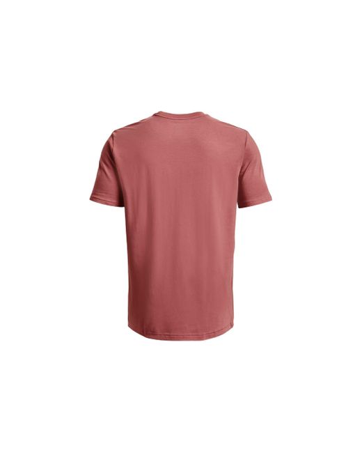Under Armour Pink Curry Comic Fill Short Sleeve T-Shirt Fusion' for men