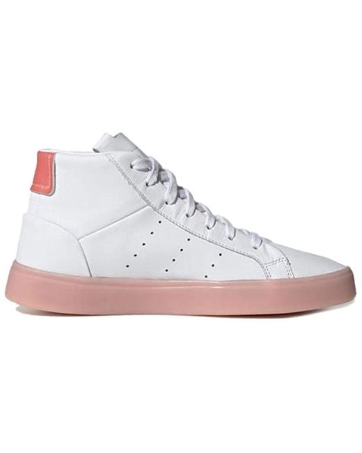 Adidas White (Wmns) Sleek Mid 'Glow'