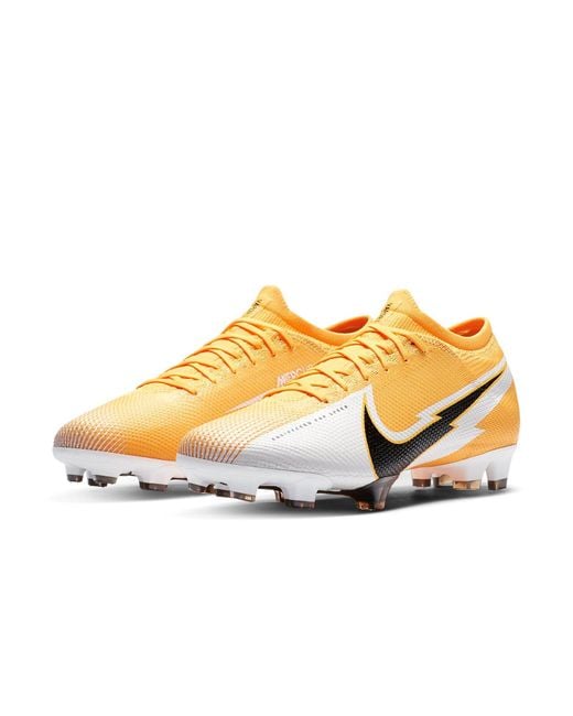 Nike Orange Mercurial Vapor 13 Pro Fg 'Laser' for men