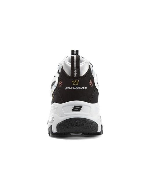 Skechers White (Wmns) D'Lites 1.0