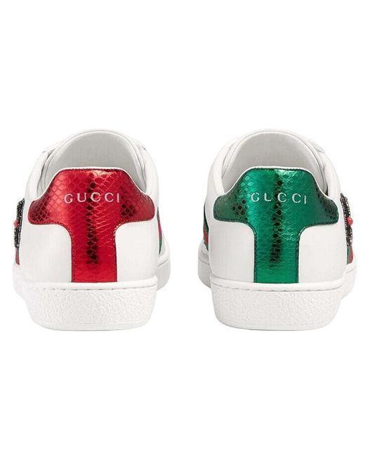 Gucci White (Wmns) Ace Embroidered 'Arrow'