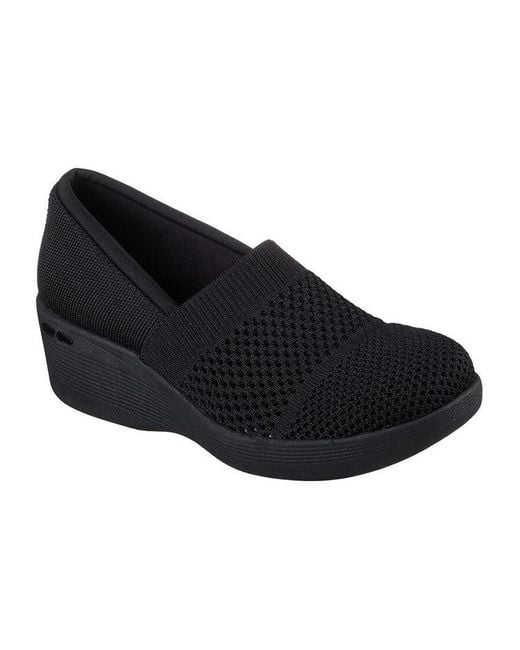 Skechers Black (Wmns) Pier-Lite 'Wow Factor