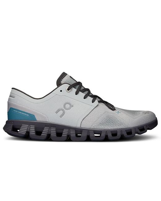 On Shoes Gray Cloud X 3 'Glacier Iron' for men
