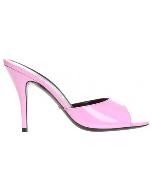 Gucci Pink (Wmns) Slip On Stiletto Heeled Slides 'Rose'
