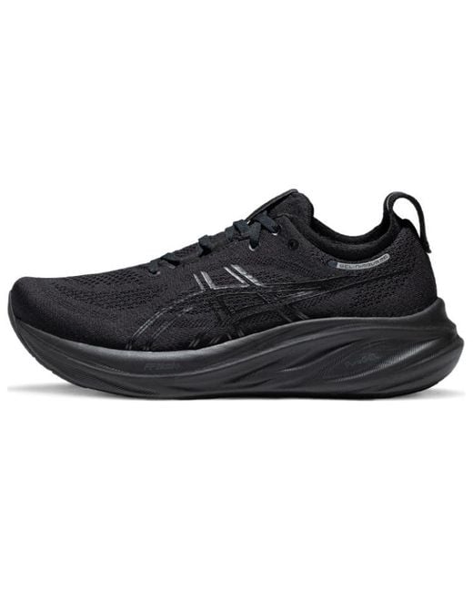 Asics Black Gel-Nimbus 26 Wide 'Triple' for men