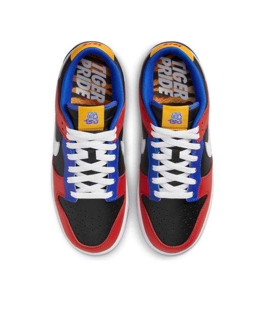 Nike Blue X Tennessee State University Dunk Low 'Tigers' for men