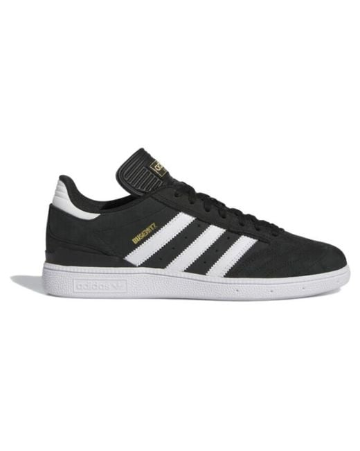 Adidas Black Originals Busenitz Shoes Metallic' for men