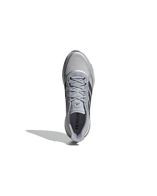 Adidas White Supernova+ Shoes 'Halo' for men
