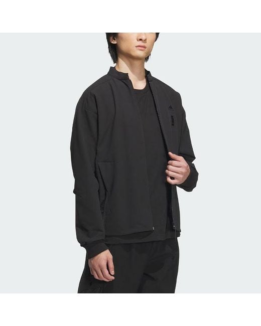 Adidas Black Wuji Must-Have Woven Jacket Asia Sizing for men
